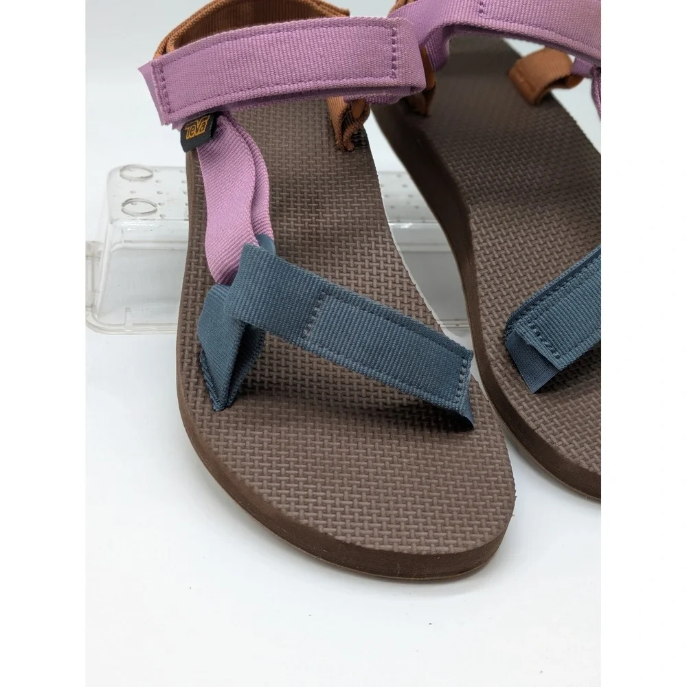 Teva Original Universal Sandals Pink Blue Brown Sport Hiking Women's Size 6